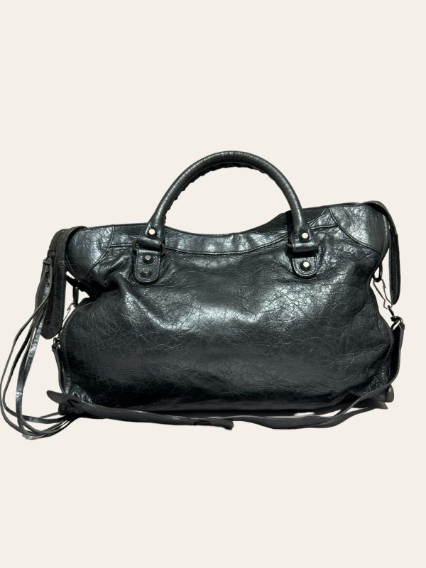 Balenciaga Metallic City Bag