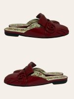 Gucci Marmont Patent Slides SZ 36