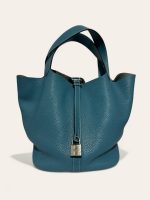 Hermes Picotin 26 in Blue Jeans