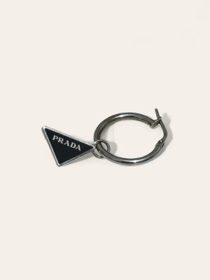 Prada Symbole Drop Single Earring