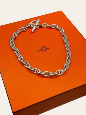 Hermes Chaine d'Ancre Necklace, Large Model