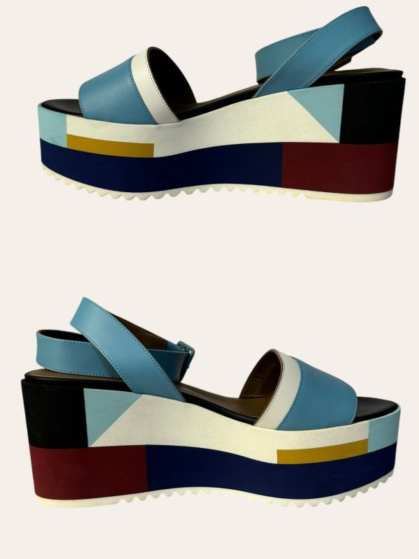 Hermes Platform Sandal SZ 37