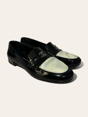 Chanel Patent Loafer Size 39