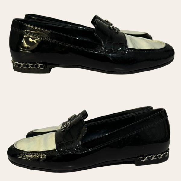 Chanel Patent Loafer Size 39