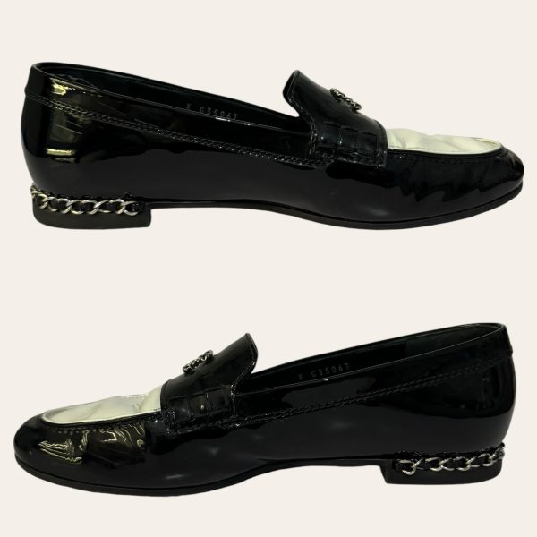 Chanel Patent Loafer Size 39