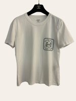 Hermes Micro Cande 90 Blanc T-Shirt