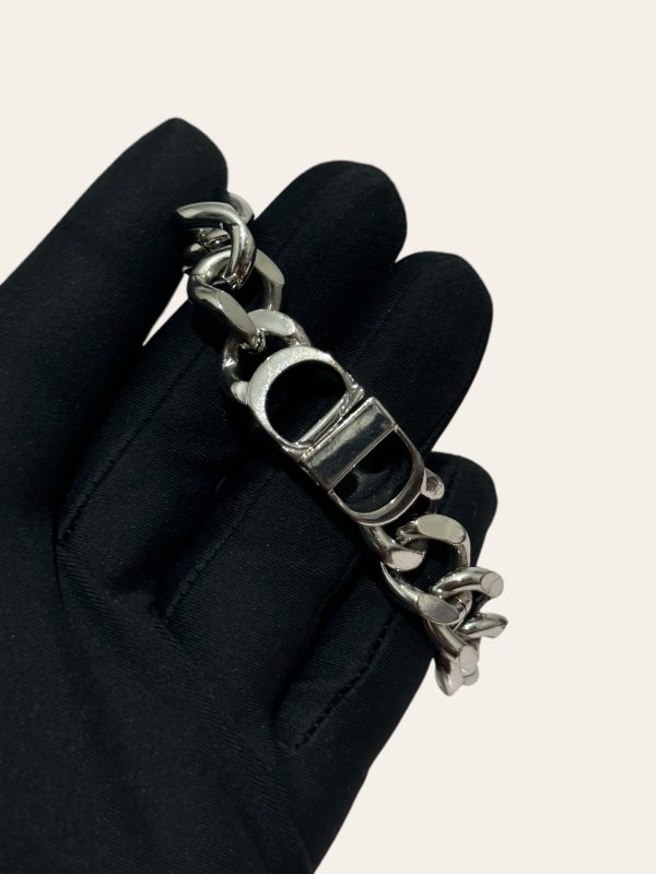 Dior CD Icon Chain Link Bracelet