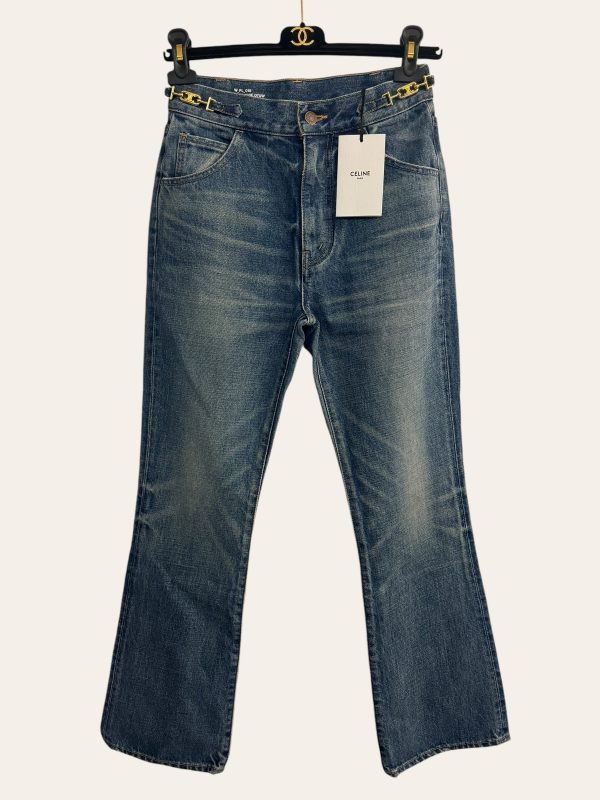 Celine Triomphe Denim Jeans