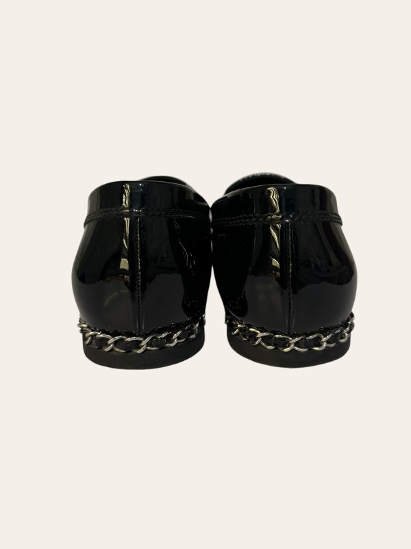 Chanel Patent Loafer Size 39
