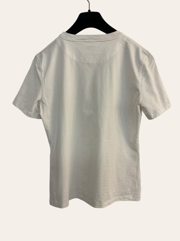 Hermes Micro Cande 90 Blanc T-Shirt