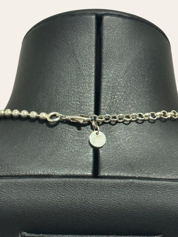 Gucci Interlocking Silver Necklace