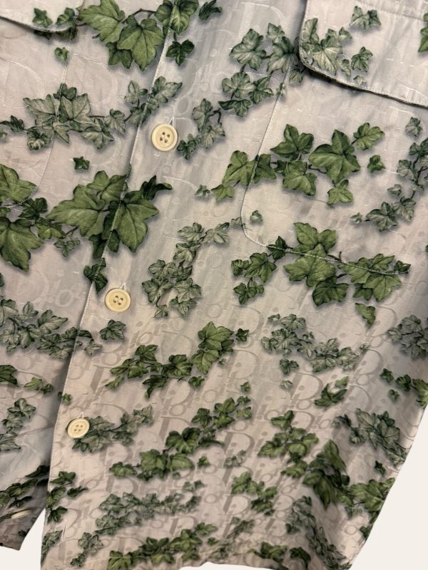 Dior Ivy Oblique Camp Collar Shirt