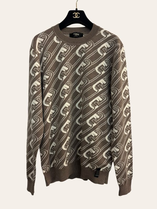 Fendi OLock Logo Sweatshirt