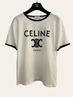 Celine Paris T-Shirt in Cotton Jersey