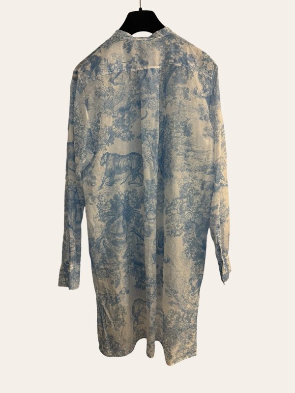 Dior Toile De Jouy Long Blouse