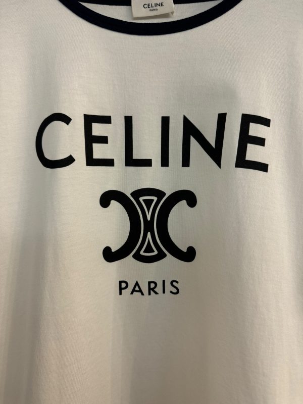 Celine Paris T-Shirt in Cotton Jersey