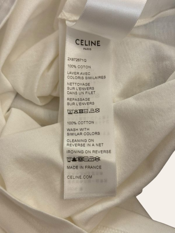 Celine Paris T-Shirt in Cotton Jersey