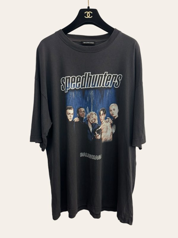 Balenciaga Speedhunters Logo Oversized T-Shirt