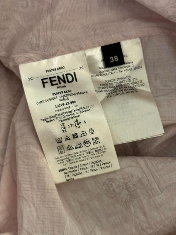 Fendi X Versace Fendace Logo Shirt