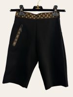 Louis Vuitton Cycling Shorts with Monogram Belt