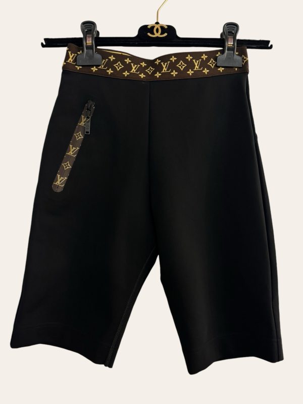 Louis Vuitton Cycling Shorts with Monogram Belt