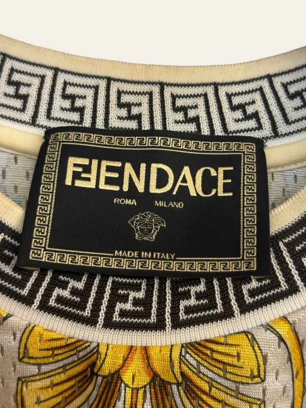 Fendi X Versace Fendace Logo T-Shirt