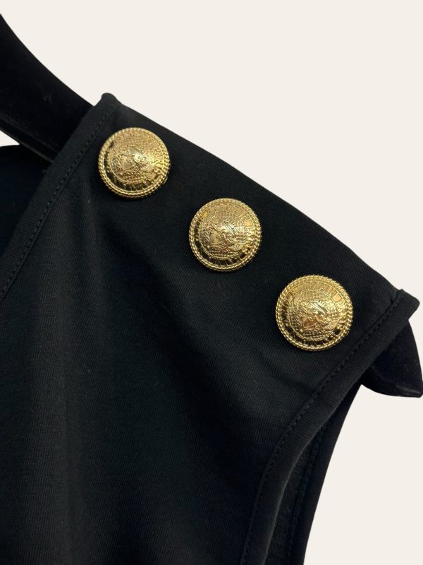 Balmain Logo Sleeveless T-Shirt