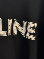 Celine Logo Stud T-Shirt
