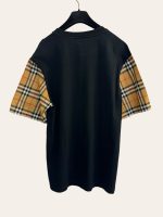 Burberry Check Sleeves T-Shirt