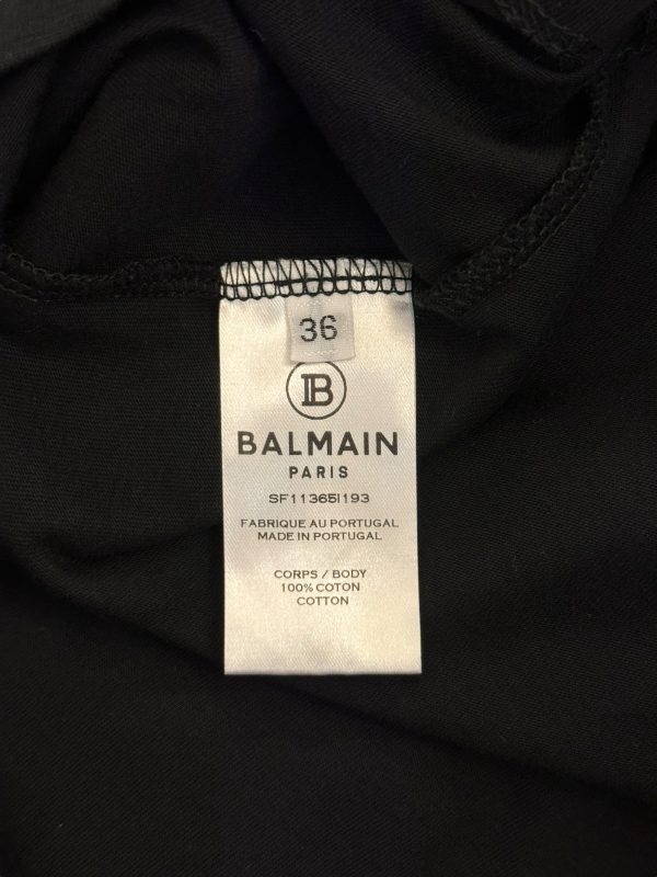 Balmain Logo Sleeveless T-Shirt