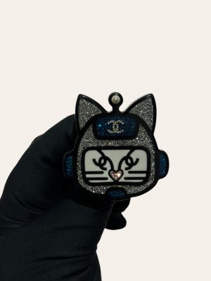 Chanel Robot Cat Brooch