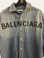 Balenciaga Oversized Denim Dress