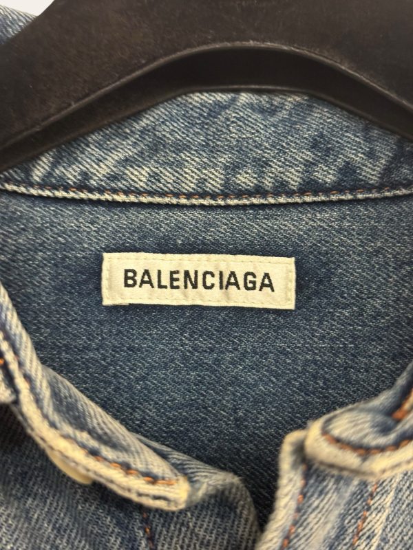 Balenciaga Oversized Denim Dress