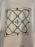 Hermes 'Figure Artistique' Cropped T-Shirt