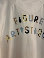 Hermes 'Figure Artistique' Cropped T-Shirt