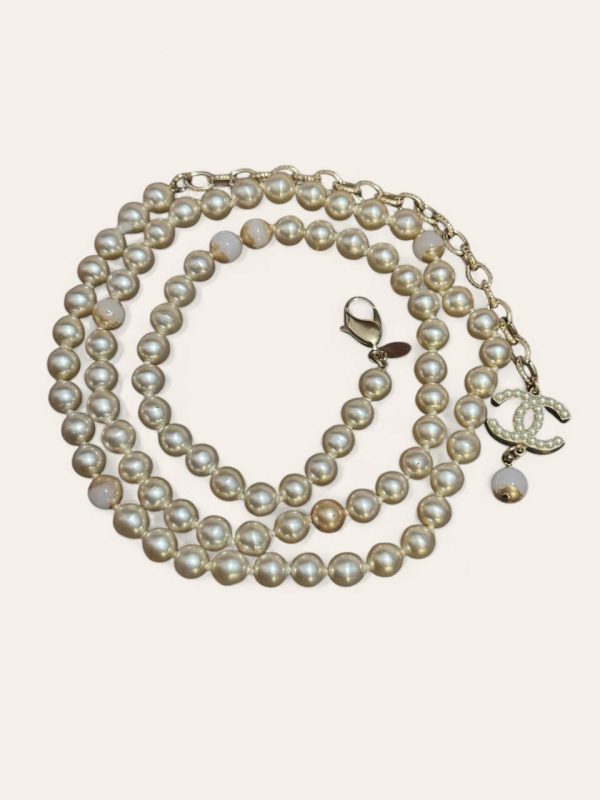 Chanel Pearl Belt