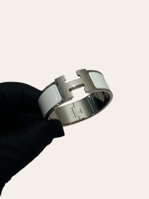 Hermes Wide Clic H Bracelet