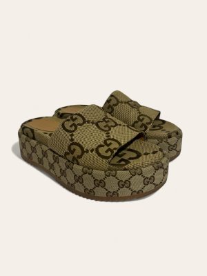 Gucci Platform Slide Sandal Size 38