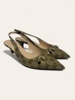 Gucci Horsebit Slingback Pump Size 37