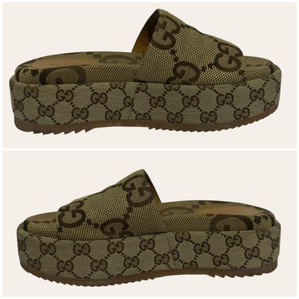 Gucci Platform Slide Sandal Size 38