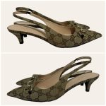 Gucci Horsebit Slingback Pump Size 37
