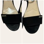 Prada Block Heel Sandal Size 35.5