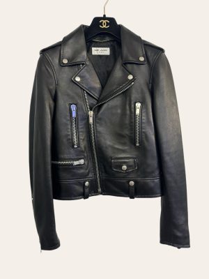 Saint Laurent Motorcycle Jacket in Lambskin