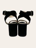 Prada Block Heel Sandal Size 35.5