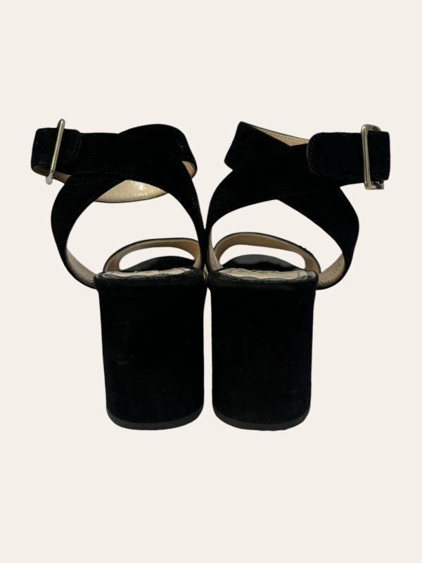Prada Block Heel Sandal Size 35.5