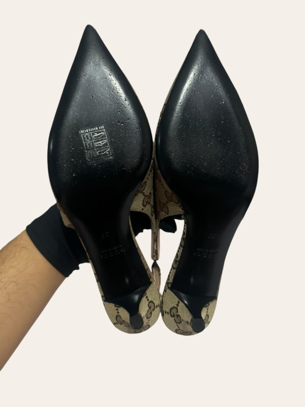 Gucci Horsebit Slingback Pump Size 37
