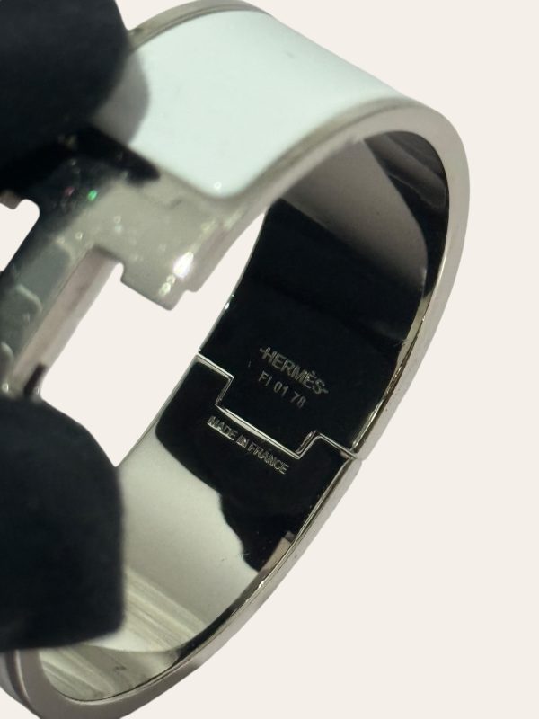 Hermes Wide Clic H Bracelet