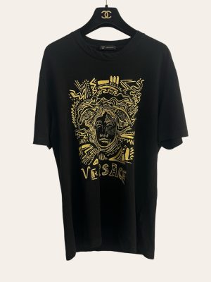 Versace Medusa Embroidered T-Shirt