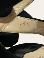 Prada Block Heel Sandal Size 35.5