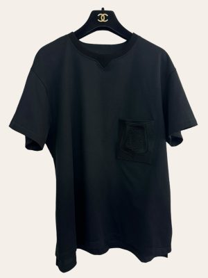 Hermes Embroidered Pocket T-Shirt